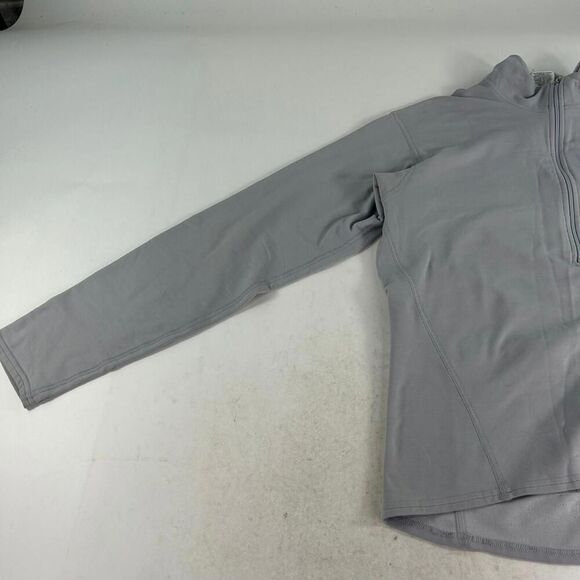 VTG Patagonia Cycling Pullover Jersey Jacket Womens Large Made USA 1/2 Zip Gray - Picture 4 of 10